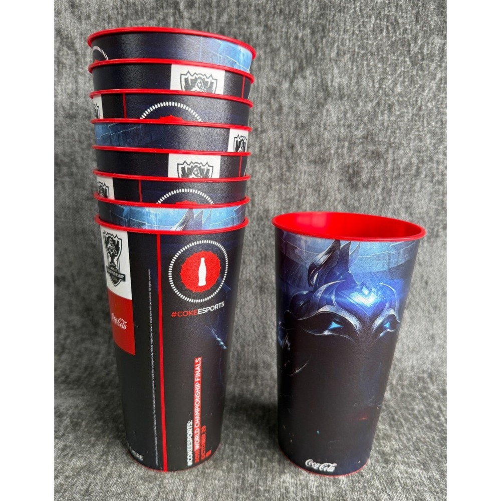 League of Legends 2016 World Championship Coke Esports Plastic Cups Lot‎ 9